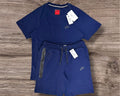 Navy Blue Short Set